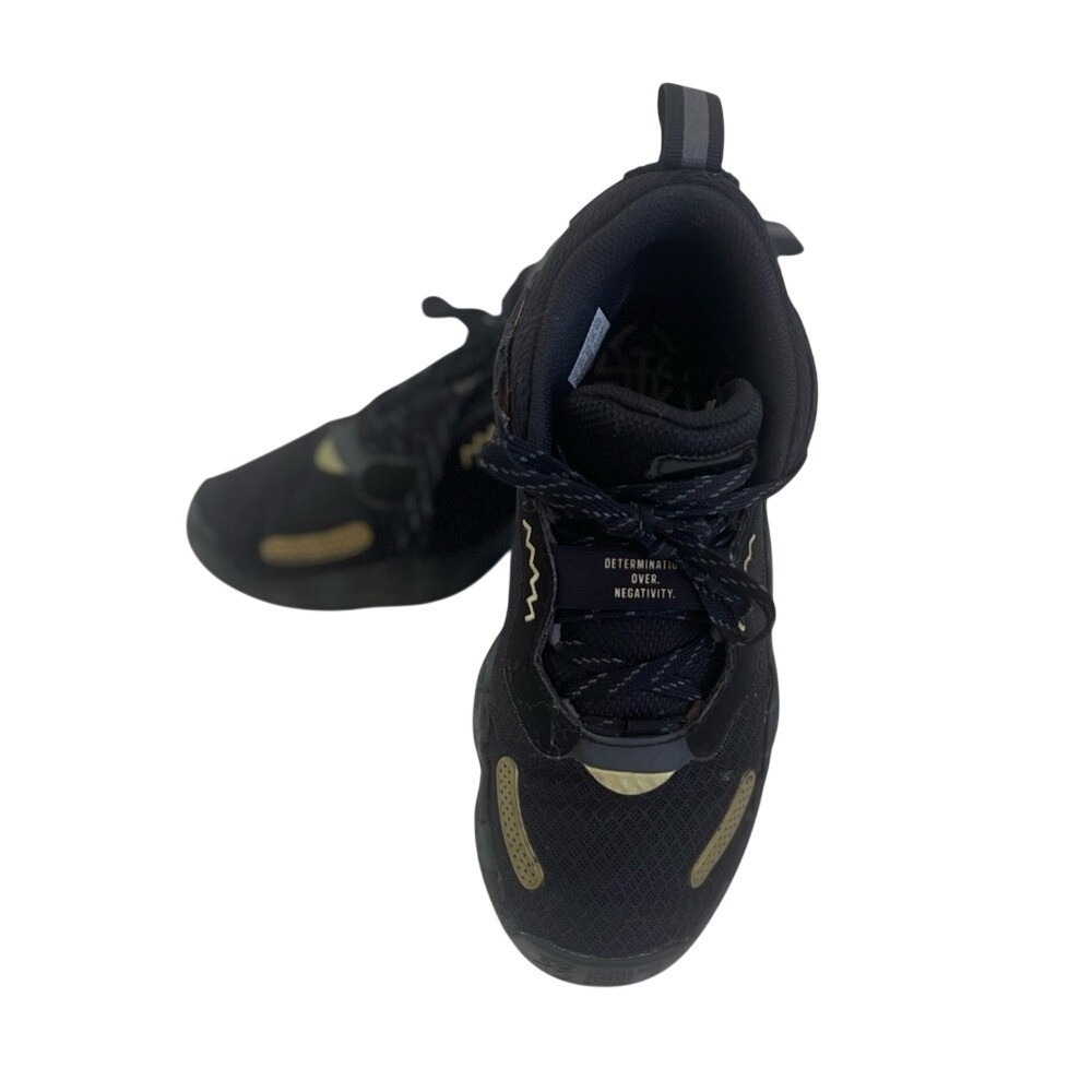 Adidas D.O.N. Issue 3 Mens‎ Basketball Shoes Black Gold Size 7